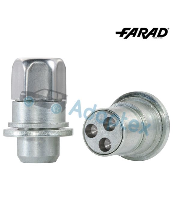 FARAD STIL BULL | Гайки секретки М12х1.5х36 Прессшайба Вращающееся кольцо ключ 21