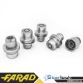 FARAD STARLOCK | Гайки секретки М14x1.5x46 Прессшайба Вращающееся кольцо ключ 22