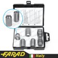 FARAD MICROLOCK | Гайки секретки М12х1.5х36 Конус Внутренний ключ
